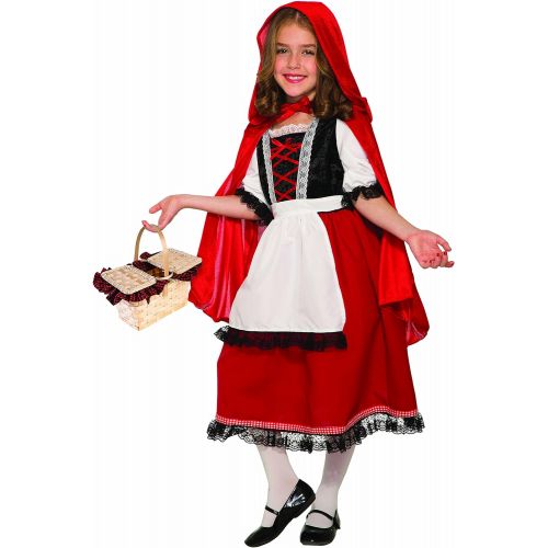  Forum Novelties 81050 Deluxe Little Red Riding Hood Childs Costume, Large