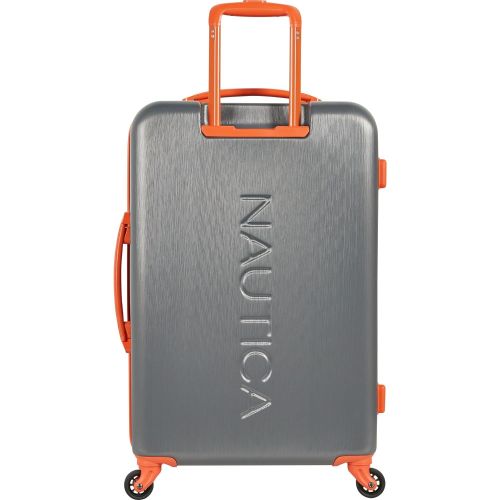  Nautica Hardside Spinner Wheels Luggage - 28 Inch Expandable Extra Large Travel Suitcase Rolling Bag with Hard Case