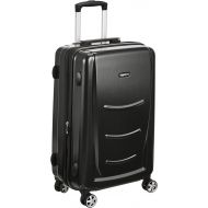 AmazonBasics Hardshell Spinner Luggage, Slate Grey
