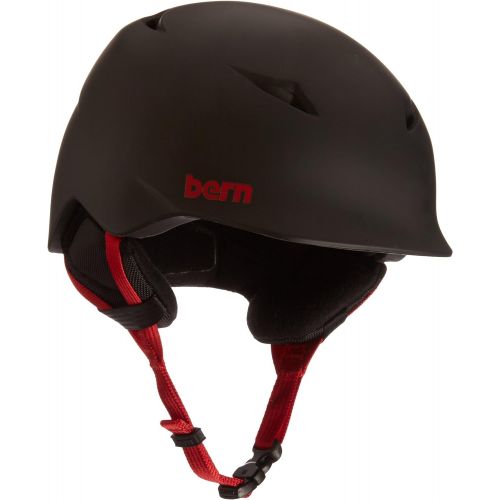 번 Bern Boys Camino Helmet, Satin Orange