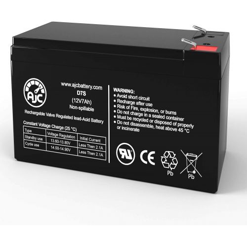  AJC Battery CooPower CP12-7.0 Sealed Lead Acid - AGM - VRLA Battery - This is an AJC Brand Replacement