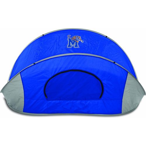  [해상운송]PICNIC TIME NCAA Memphis Tigers Manta Portable Pop-Up SunWind Shelter