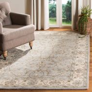 Safavieh Heritage Collection HG862A Handcrafted Traditional Oriental Beige and Grey Wool Area Rug (9 x 12)