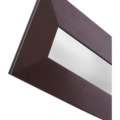  Mirrorize NM332 Long Accent Wide Silver Frame, 10.5 54.5 (Inner Mirror 4 48-Inch), Set of 3, 1.5DX10.5HX54.5W