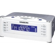 Sangean RCR-22 AMFM Tuning Clock Radio (White)