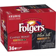 Folgers Decaf 100% Colombian Coffee, Medium Roast, K Cup Pods for Keurig K Cup Brewers, 12-Count,...