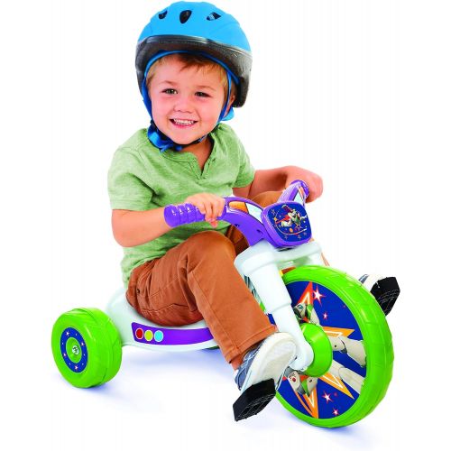 디즈니 Visit the Disney Store Disney 94742 Toy Story 10 Fly Wheel Junior Cruiser Ride-on, Ages 2-4