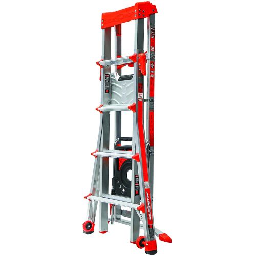  Little Giant Ladder Systems 15109-001 300-Pound Duty Rating Select Step 6-Feet to 10-Feet Adjustable Step Ladder