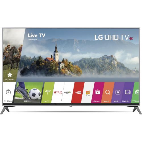  LG Electronics 55UJ7700 55-Inch 4K Ultra HD Smart LED TV (2017 Model)