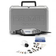 Dremel 3000-1/25 Variable Speed Rotary Tool Kit- 1 Attachment and 25 Accessories- Grinder, Sander, Polisher, Router, and Engraver- Perfect for Routing, Metal Cutting, Wood Carving,
