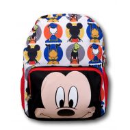 KBNL Disney Mickey Mouse Big Face All Over Backpack, 16 Inch