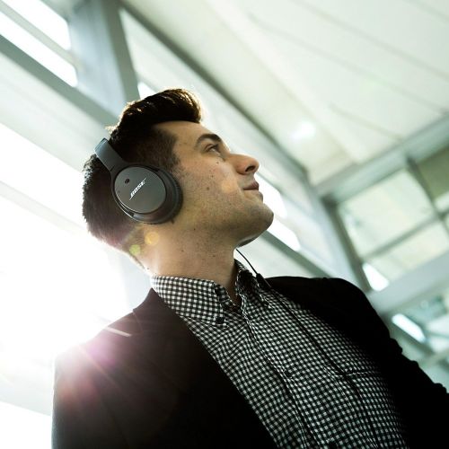 보스 [아마존핫딜][아마존 핫딜] Bose QuietComfort 25 Acoustic Noise Cancelling Headphones for Apple devices - Black (Wired 3.5mm)