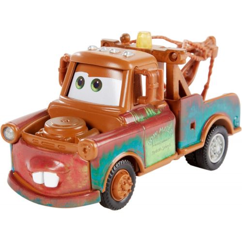 마텔 DisneyPixar Cars Maters Towing and Salvage Playset and Vehicle