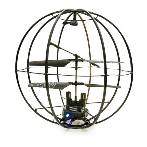  Space Ball - Infrared Remote Control 3CH RC Flying Helicopter Sphere Gyroscope - Black Version by Kyosho