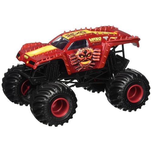  Hot Wheels Monster Jam Max-D Truck Vehicle Red 1:24 Scale