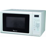 Magic Chef Cu. Ft Countertop Oven with Push-Button Door MCM1110W 1.1 cu.ft. 1000W Microwave, White