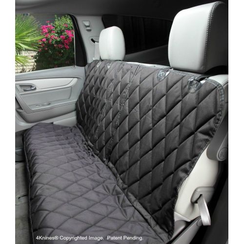  4Knines Dog Seat Cover with Hammock - 6040 split and middle seat belt capable - USA Based Company