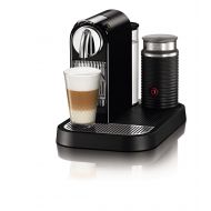 Nespresso D121-US4-BK-NE1 Citiz Espresso Maker with Aeroccino Milk Frother, Black