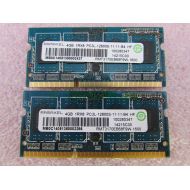 Lenovo 8GB 2 x 4GB PC3-12800S SODIMM DDR3 1600 03T7117 RAMAXEL Laptop Memory Kit