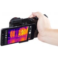 FOTRIC 225 Smartphone Based Pro. Thermal Camera, 320x240 IR Res. Clear Imaging, 1,202°F Range, High Accuracy, Adjustable Focus 24° Lens, for R&D Professional Roof Home Electrical M
