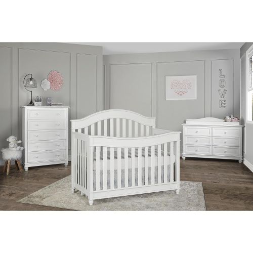  Evolur Hampton Parkland 5 in 1 LifeStyle Convertible Crib