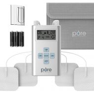 [아마존핫딜][아마존 핫딜] Pure Enrichment PurePulse Pro Advanced TENS Unit with LCD Display, 8 Therapy Programs, 25 Pulse Settings, Adjustable Timer and 2 Channels - Includes 3 AAA Batteries, 4 Electrode Pa