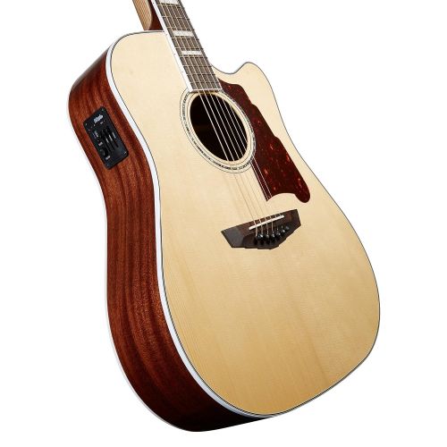  DAngelico Premier Bowery Acoustic-Electric Guitar - Natural