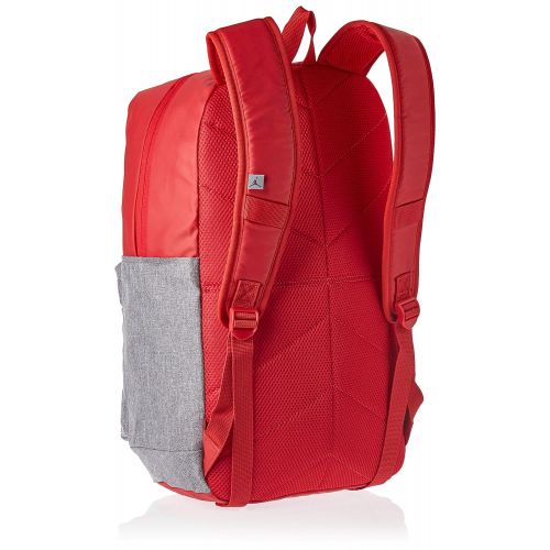  JUMPMAN Nike Jordan Pivot Colorblocked Classic School Backpack (Gym Red)