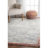 NuLOOM nuLOOM 200HMCO4A-406 Hand Loomed Kimberely Area Rug, 4 x 6 , Navy