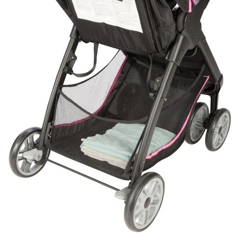디즈니 Disney Baby Minnie Mouse Amble Quad Travel System Stroller with OnBoard 22 LT Infant Car Seat (Garden Delight)