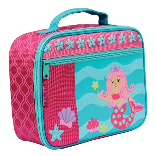  Stephen+Joseph Stephen Joseph Girls Quilted Mermaid Backpack and Lunch Box with Activity Pad
