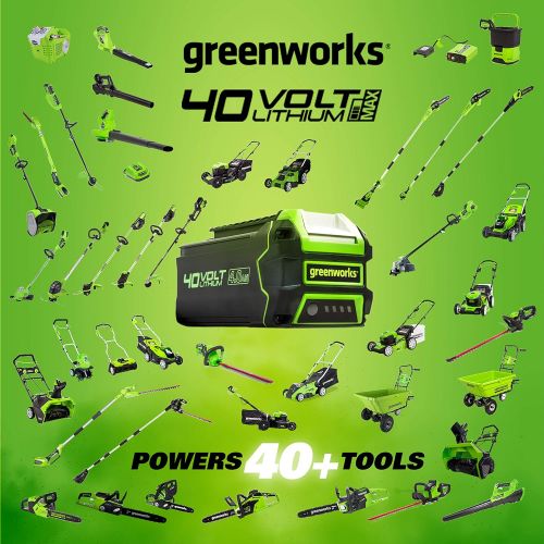  Greenworks 12-Inch 40V Cordless Snow Shovel, Battery Not Included 2601402