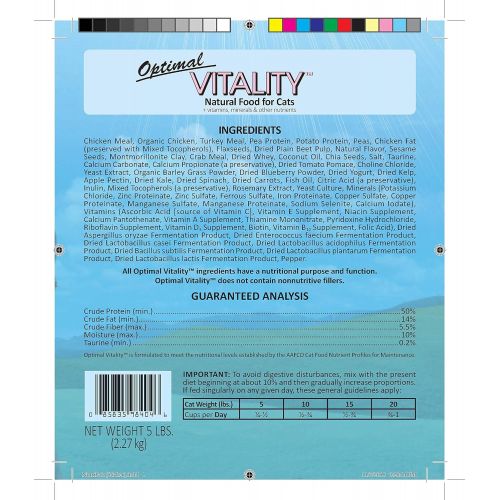  WYSONG PET NUTRITIONAL PRODUCTS Wysong Optimal Vitality Adult Feline Formula Dry Cat Food