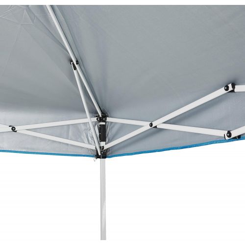  AmazonBasics Pop-Up Canopy Tent, 10 x 10 Foot, Grey