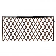 Evenflo Expansion Swing Wide Gate Extra-Wide Gate Farmhouse, Dark Wood