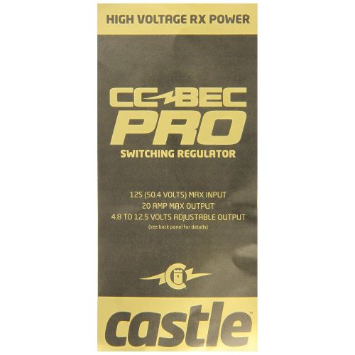  Castle Creations CC Bec Pro 20A 12S Switching Regulator