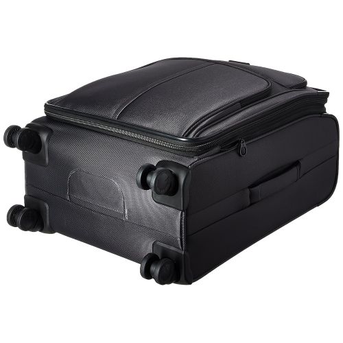 쌤소나이트 Samsonite Leverage LTE Expandable Softside Checked Luggage with Spinner Wheels, 25 Inch, Charcoal