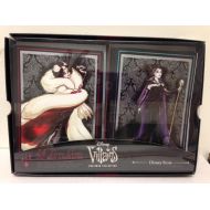Authentic Disney Exclusive Villains Designer Collection 24 Note Cards with Envelopes Featuring Maleficent, Cruella De Vil, Evil Queen, Ursula, Mother Gothel, and the Queen of Heart