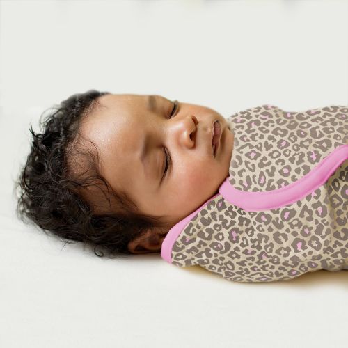 썸머인펀트 Summer Infant SwaddleMe Adjustable Infant Wrap, Leopard, Girl
