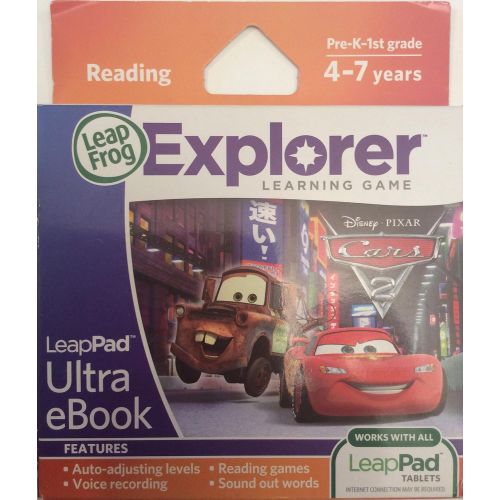 LeapFrog LeapPad Ultra eBook Cartrdge Disney Pixar Cars 2