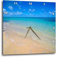 3dRose dpp_89643_3 Lanikai Beach, Oahu, Hawaii - US12 DPB0783 - Douglas Peebles - Wall Clock, 15 by 15-Inch