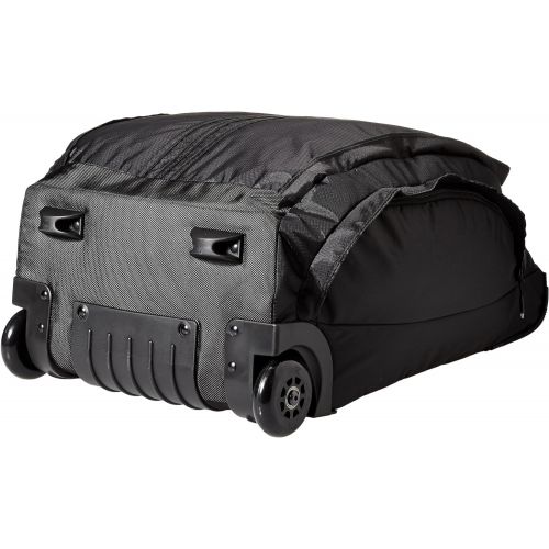 아디다스 adidas Unisex Duel 21-inch Wheel Bag, Black, ONE SIZE