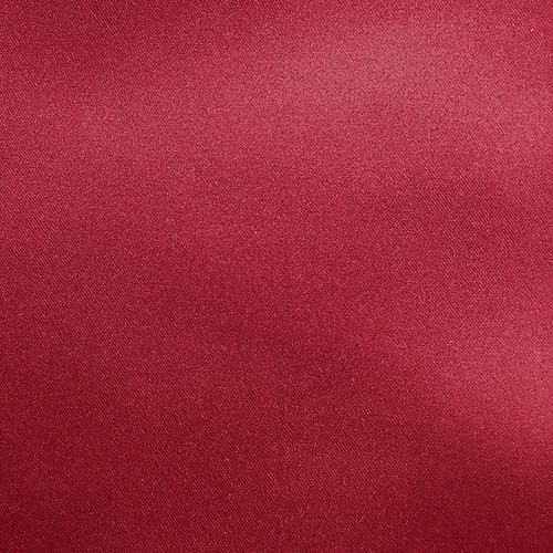  Ultimate Textile -2 Pack- Bridal Satin 108-Inch Round Tablecloth, Red