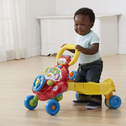 브이텍 VTech Sit, Stand and Ride Baby Walker (Frustration Free Packaging) (Amazon Exclusive)