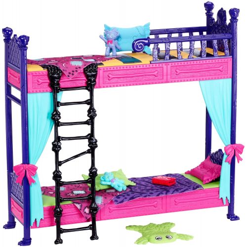 몬스터하이 Monster High Monster Family Wolf Bunk Bed Playset and Dolls