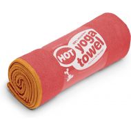 YogaRat HOT YOGA TOWEL: 100% durable, thick, super-absorbent microfiber. Offered in multiple mat-length sizes (26x72, 25 x 72 or 24 x 68) to lay on top of your yoga mat, for better