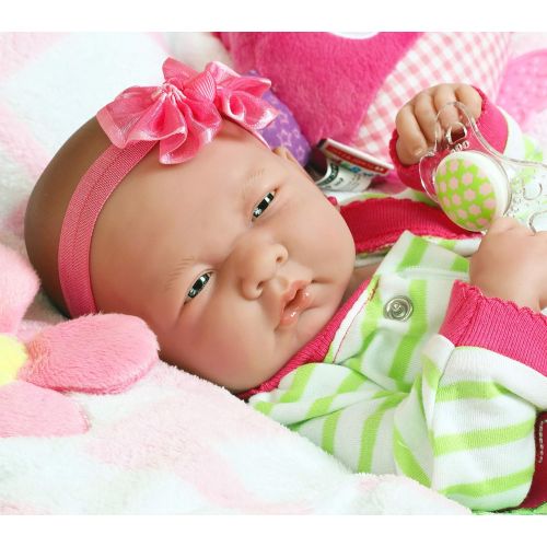  Doll-p doll-p Pretty Cute Girl Realistic Anatomically Correct Preemie Berenguer Newborn Reborn 14 Inches Doll Beautiful Accessories Alive Vinyl Silicone
