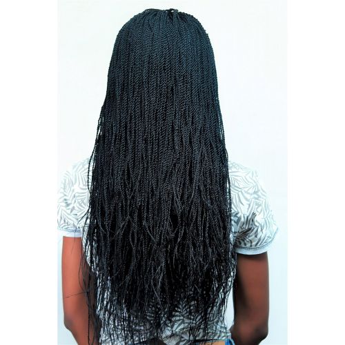  Wow Braids Cornrow Sade Twist Wig - Color 2-22 inches