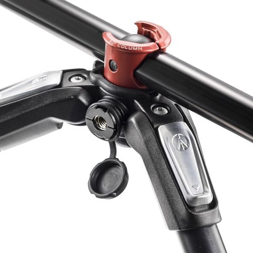  Manfrotto MT190 Aluminum 3-Section Tripod with Horizontal Column, - Bundle With Manfrotto 324RC2 Joystick Head