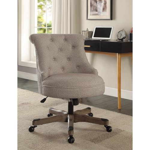  Office chair Linon Talia Office Chair, Gray